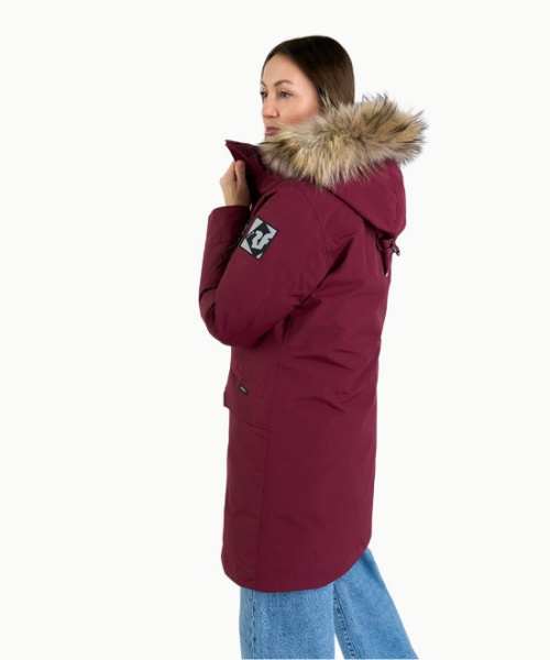 Пуховик RedFox Kodiak III GTX Wmn  (Женский; M; бордовый)